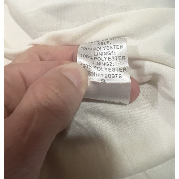 NWT Entro Floral Boho Cottagecore S Maxi Dress Ruffle Tiered Pink Cream - Picture 9 of 9